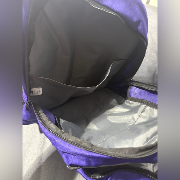 Adidas Men's Backpack in Vibrant Purple and Black - Picture 9 of 9